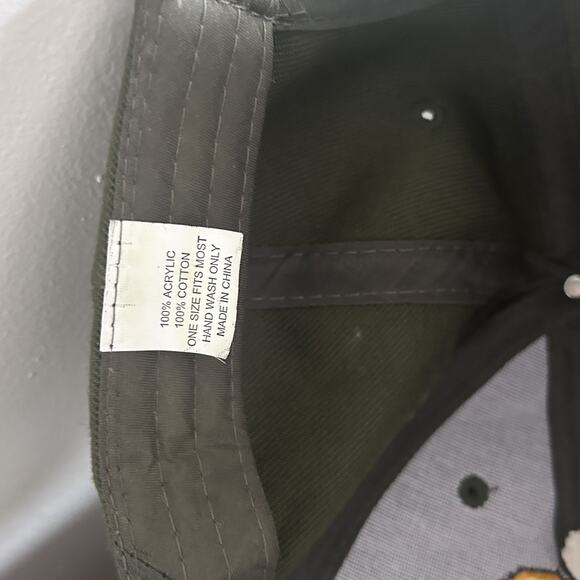 U.S. Border Patrol Hat, Cap Army Green Adjustable - Picture 6 of 6